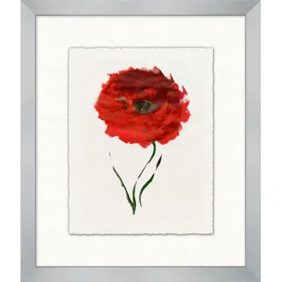 Wendover Art Group Vivid Botanical Study 1 - Picture Frame Painting On Paper In Green;red