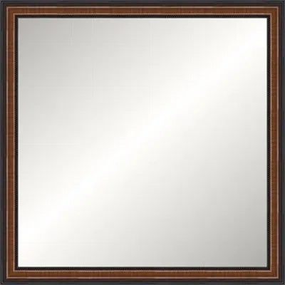 Wendover Art Group Walnut Legacy Mirror In Brown