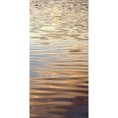 Wendover Art Group Warm Waters 2 By Lillian August - Wrapped Canvas Photograph In Blue;brown