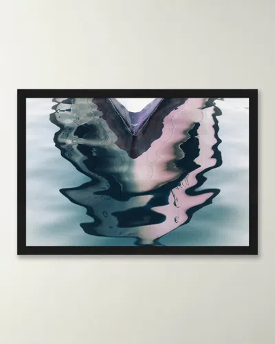 Wendover Art Group Wavy Reflections Framed Giclee In Multi