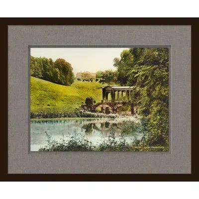 Wendover Art Group Well Traveled 1 By - Picture Frame Photograph On Canvas In Green