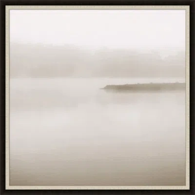 Wendover Art Group Whisper Lake 2 - Picture Frame Photograph On Paper In Gray;beige