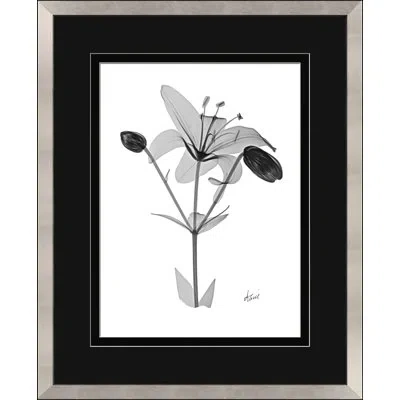 Wendover Art Group Yellow Leaf - Picture Frame Painting On Paper In White;gray