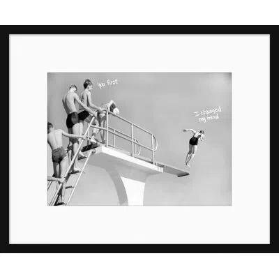 Wendover Art Group You First By Mat Sanders - Picture Frame Photograph On Paper In Black;white;gray