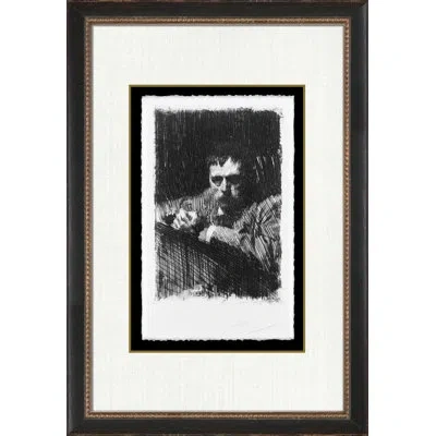 Wendover Art Group Zorn - Picture Frame Drawing Print On Paper In Black;white