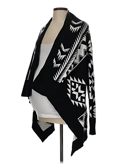 Pre-owned Wendy Bellissimo Cardigan Sweater In Black