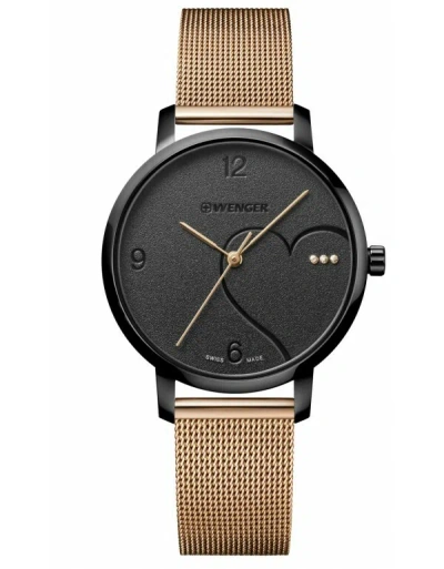 Pre-owned Wenger Metropolitan Donnissima Swiss Made Women's Watch 01.1731.114