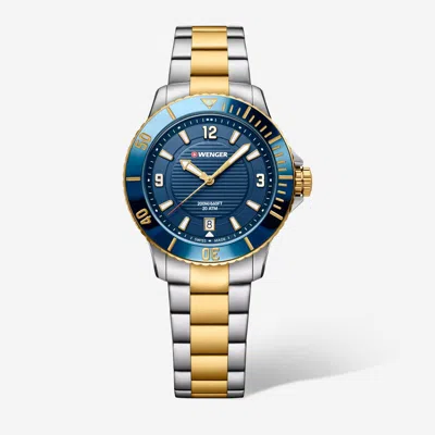 Wenger Swiss Army 01.0621.114 Women's Seaforce Small Blue Dial Watch 35mm