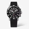 Wenger Swiss Army 01.0643.118 Men's Seaforce Black Chronograph Watch 43 Mm In Black