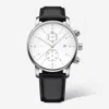 Wenger Swiss Army 01.1743.123 Urban Classic White Dial Chronograph Watch 42mm In White
