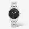 Wenger Swiss Army Ladies 01.1721.105 Urban Donnissima Black Dial Watch 35 Mm In Black