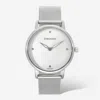 Wenger Swiss Army Ladies 01.1721.107 Urban Donnissima Silver Dial Watch 35mm In Silver