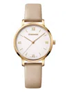 Wenger Swiss Army Ladies 01.1731.105 Metropolitan Donnissima Beige Dial Watch 38mm In Multi