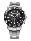 Wenger Swiss Army Men's 01.0643.117 Seaforce Black Dial Watch 43mm In Black