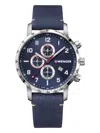 Wenger Swiss Army Men's 01.1543.109 Attitude Blue Dial Watch 44mm In Blue