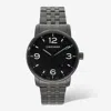 Wenger Swiss Army Men's 01.1741.119 Urban Metropolitan Black Dial Watch 42 Mm In Black