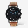 Wenger Swiss Army Men's 01.1743.112 Urban Metropolitan Chronograph Black Dial Watch 44 Mm In Black