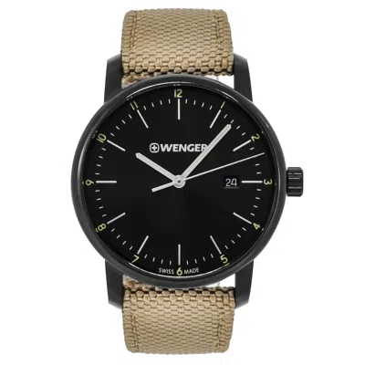Wenger Swiss Army Men's Urban Classic 42mm Black Dial Watch 01.1741.138