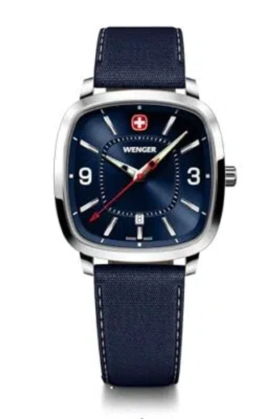 Pre-owned Wenger Vintage Sport Men's Watch Stainless Steel Case (316l) 01.1921.109