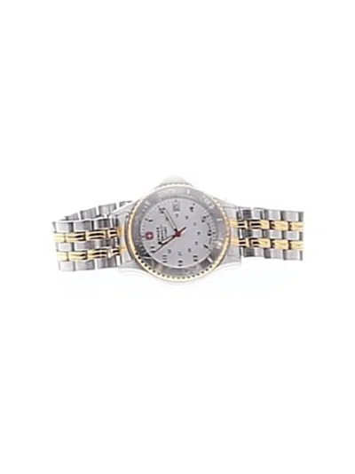 Pre-owned Wenger Watch In Silver