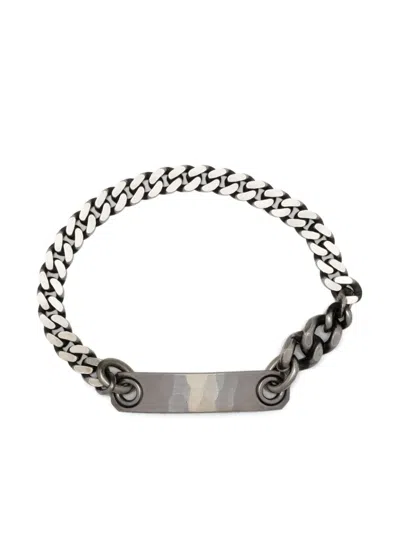 Werkstatt:münchen Bracelet Eyelets In Metallic