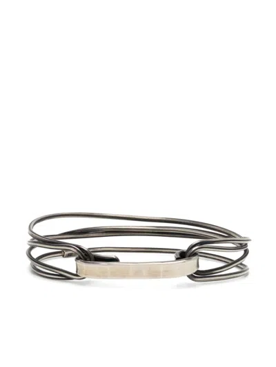 Werkstatt:münchen Bracelet Track In Metallic