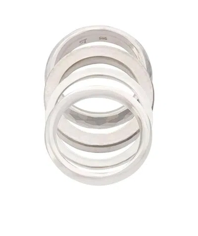 Werkstatt:münchen Flat Ring In White