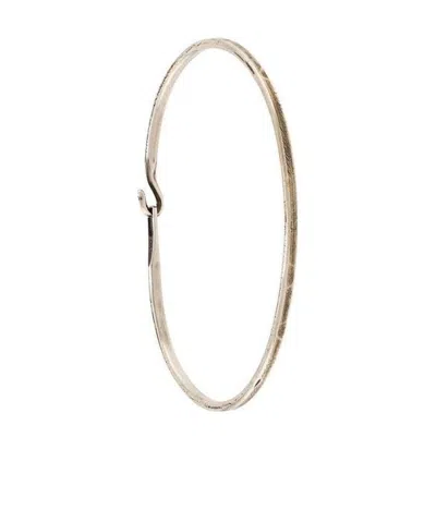 Werkstatt:münchen Hook Closure Bracelet In Yellow