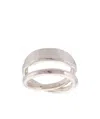Werkstatt:münchen Layered Ring In White
