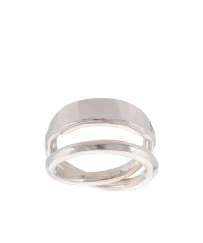 Werkstatt:münchen Layered Ring In White