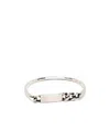 Werkstatt:münchen Werkstatt Munchen Bracelet Closure Tag Mixed M2622 In White