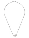 Werkstatt:münchen Two Skulls Necklace