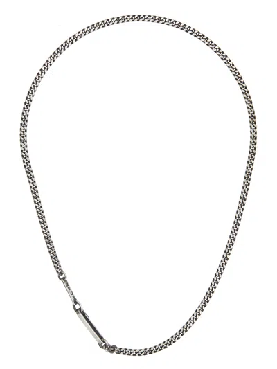 Werkstatt:münchen Werkstatt:munchen Silver Necklace In Metallic