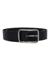Werkstatt:münchen Buckle Belt In Black