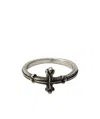 Werkstatt:münchen Burnished Cross Ring