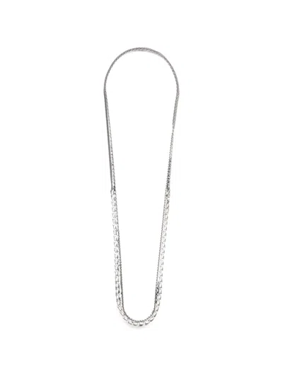 Werkstatt:münchen Chain-link Necklace In Metallic