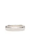 Werkstatt:münchen Circular-design Polished-finish Ring In Silber