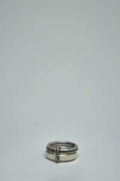 Werkstatt:münchen Connected Ring Tape In Metallic