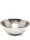 Werkstatt:münchen Hammered-effect Mini Bowl In Silver