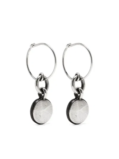 Werkstatt:münchen Hoop Drop Earrings In Metallic