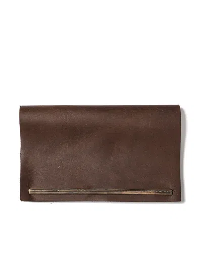 Werkstatt:münchen Werkstatt:munchen Leather Wallet In Brown