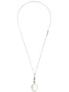 Werkstatt:münchen Long Pendant Necklace In Metallic