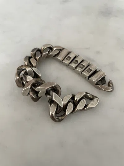 Pre-owned Werkstatt:münchen | M2880 Expand Link Bracelet In Silver