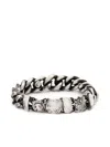 Werkstatt:münchen Memories Curb-chain Bracelet In Silver