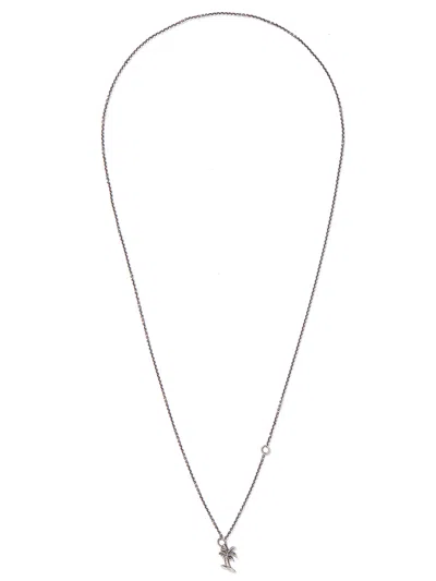 Werkstatt:münchen Werkstatt:munchen Mini Palm Necklace In Transparent