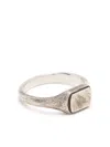 Werkstatt:münchen Ring Symbol Signet In Silver