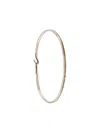 Werkstatt:münchen Side Hook Fastened Bracelet In Silver