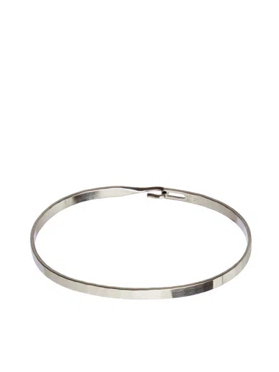 Werkstatt:münchen Werkstatt:munchen Silver Bracelet In Metallic