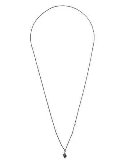 Werkstatt:münchen Werkstatt:munchen Silver Necklace With Pendant In Metallic