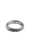 Werkstatt:munchen Silver Ring In Transparent